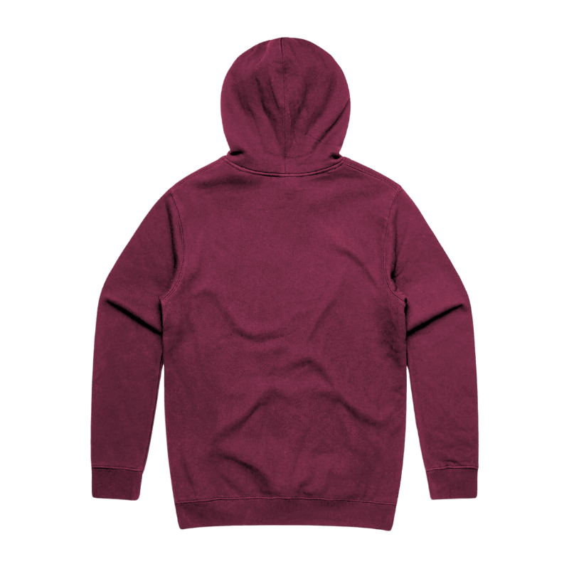 The Mill Brewery Burgundy & White Metal Hoodie