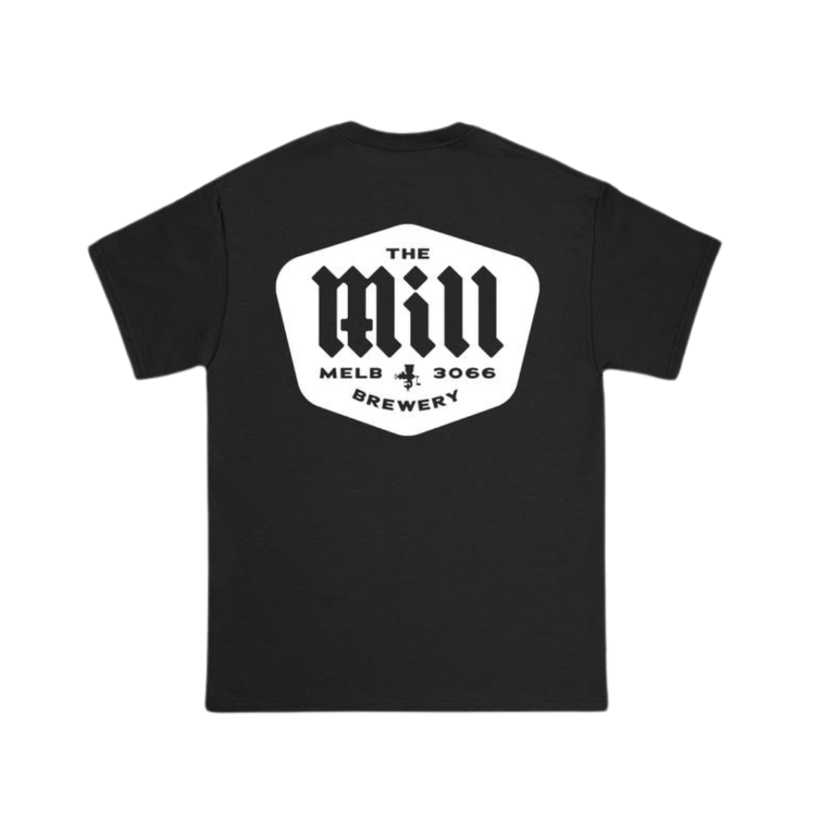 The Mill Brewery Black & White Tee