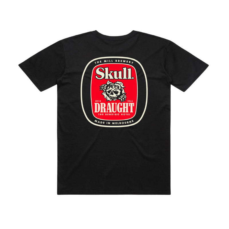 The Mill Brewery Skull Draught Tee