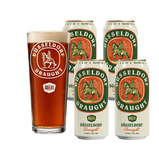Düsseldorf Draught 4-Pack & Limited Edition Glass