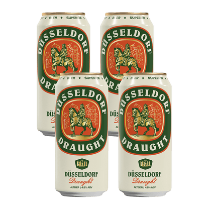 Düsseldorf Draught 4-Pack & Limited Edition Glass